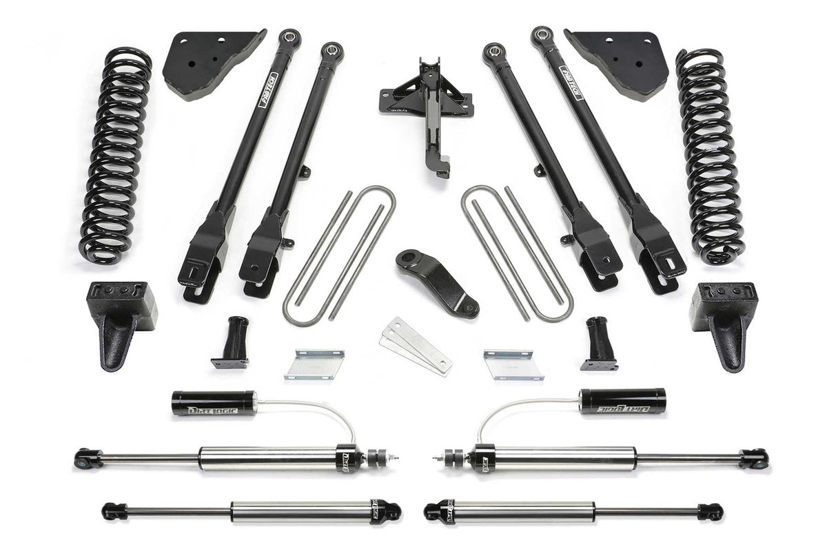 4″ 4 Link Lift Kit – Front Dirt Logic 2.25 Resi Shocks & Rear Dirt Logic 2.25 Shocks – K2410DL