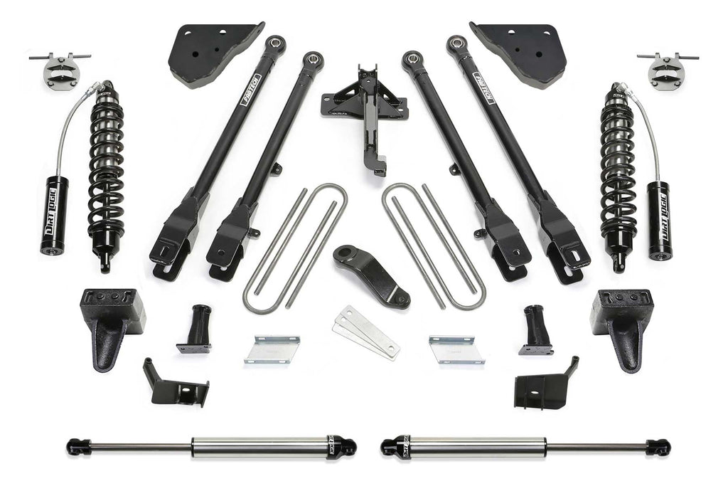 6″ 4 Link Lift Kit – Front Dirt Logic 2.5 Resi Coilovers &amp; Rear Dirt Logic 2.25 Shocks – K2419DL