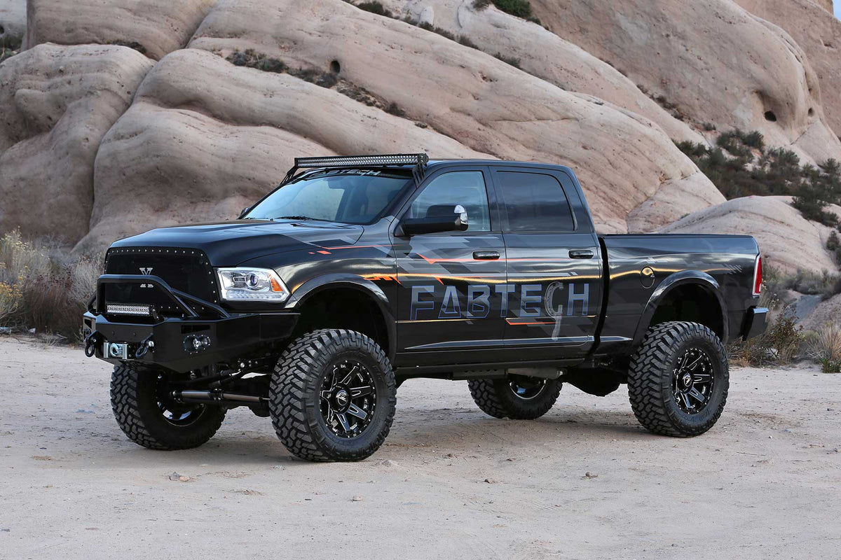 7" Radius Arm System w/Coil Springs & Front Dirt Logic 2.25 Resi Shocks & Rear Dirt Logic Shocks - K3156DL