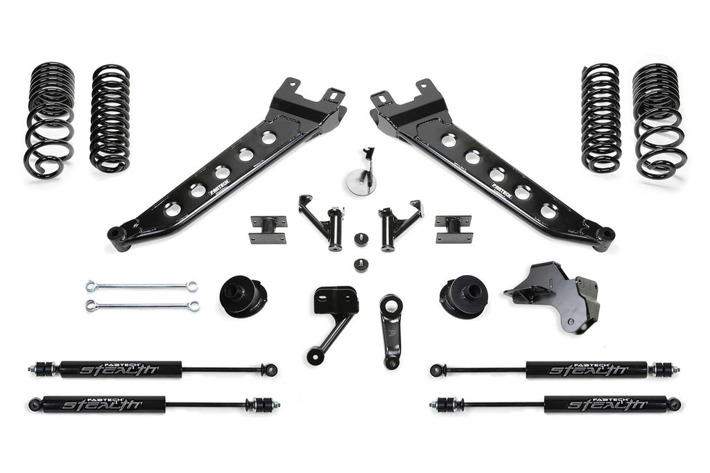 5″ Radius Arm Lift Kit w/Coil Springs & Stealth Shocks – K3180M