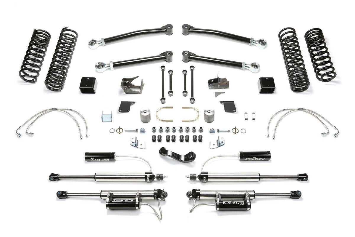5" Trail Long Travel System w/ Dirt Logic 2.25 Resi Shocks - K4069DL