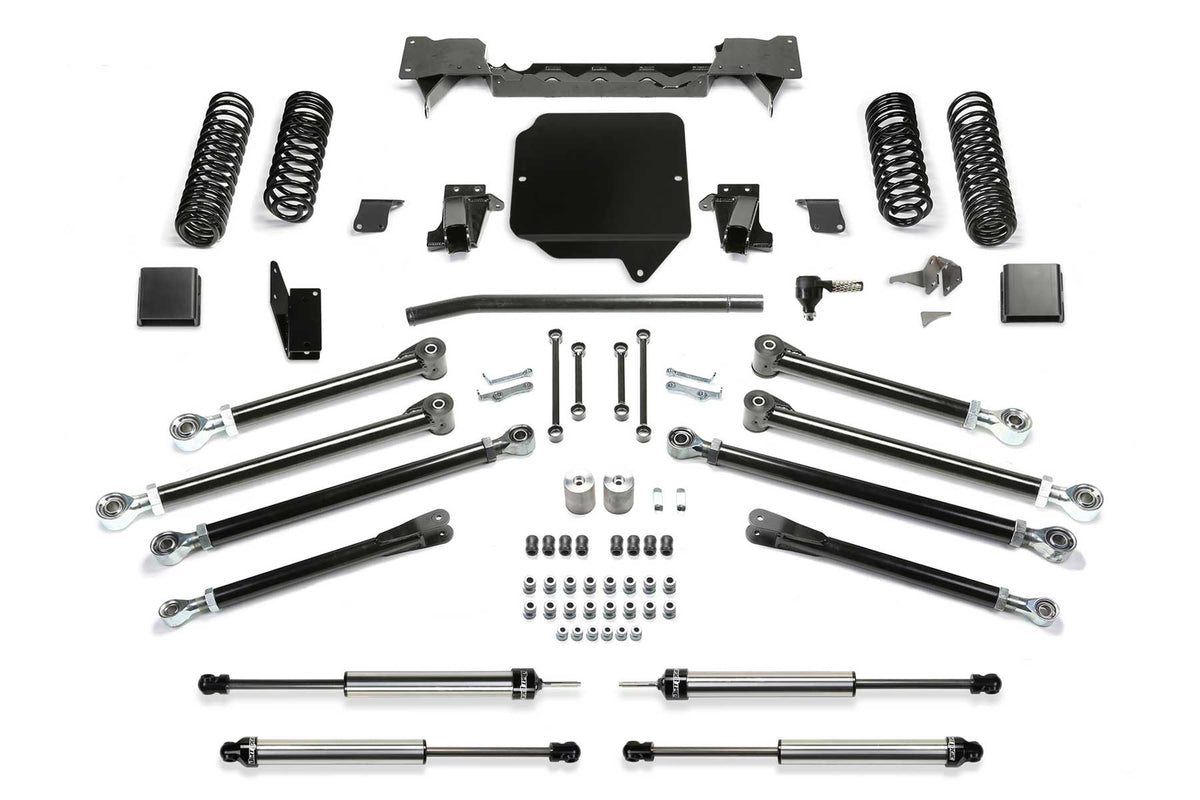 5″ Crawler Long Arm Lift Kit w/ Dirt Logic 2.25 Shocks – K4177DL