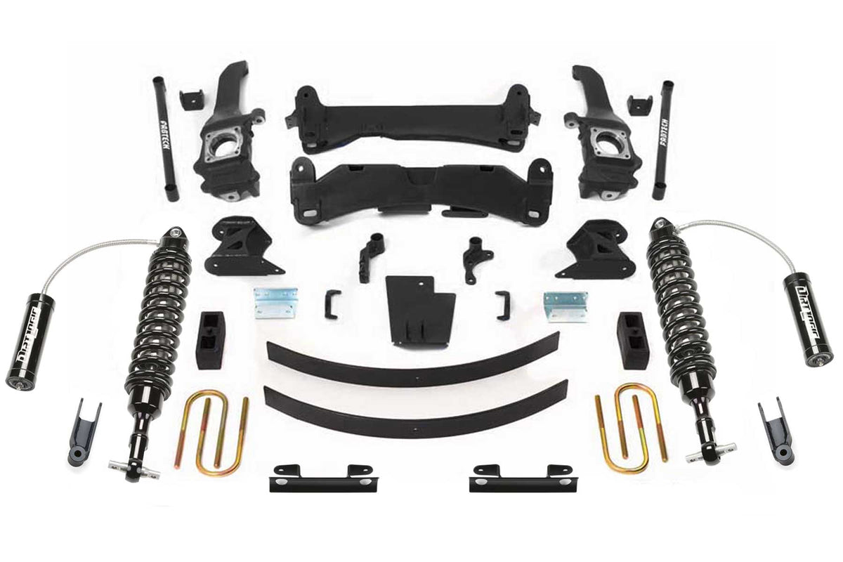 6″ Performance System w/ Front Dirt Logic 2.5 Resi Coilovers – K7042DL