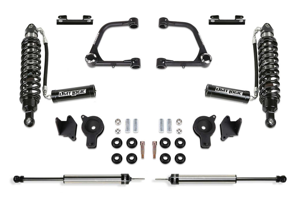 3″ Uniball UCA Lift Kit – Front Dirt Logic 2.5 Resi Coilovers &amp; Rear Air Bag Spacers w/Rear Dirt Logic 2.25 Shocks – K7091DL