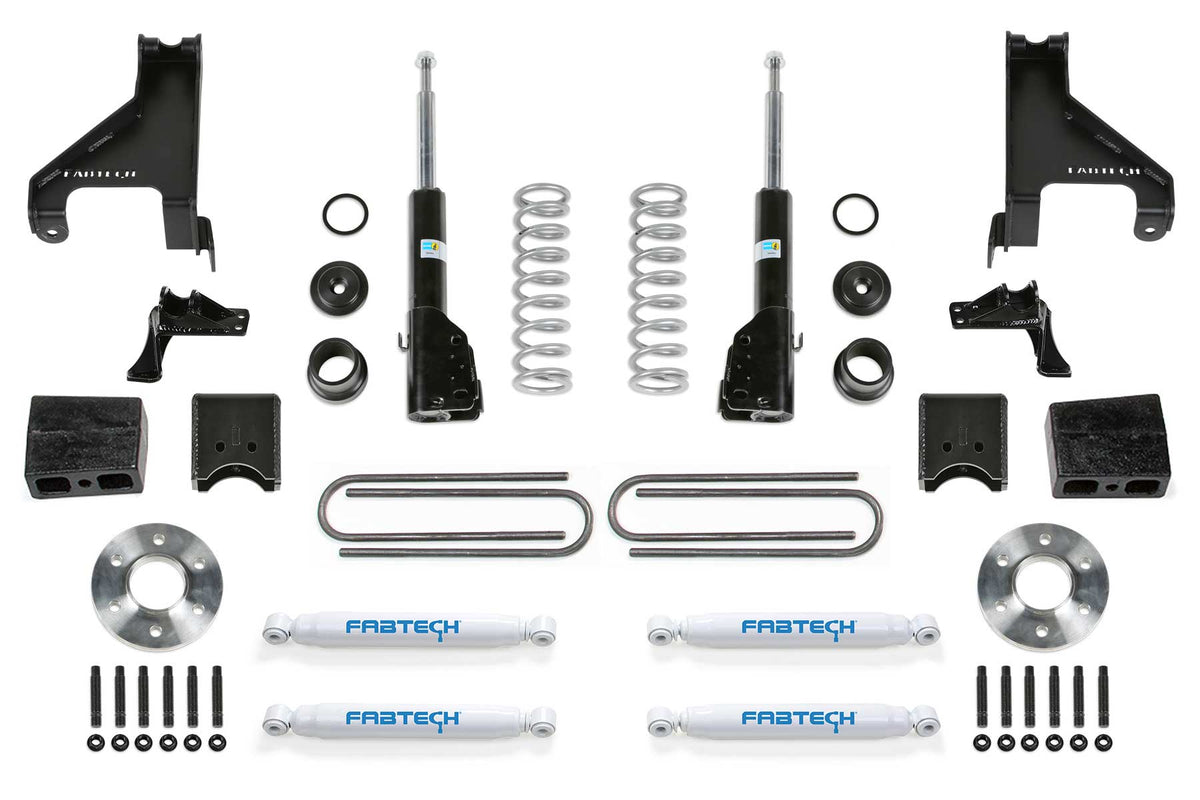1.5″ Coil Assist Kit – Front Bilstein B4 Struts w/Performance Auxiliary Shocks &amp; Rear Performance Shocks – K9003