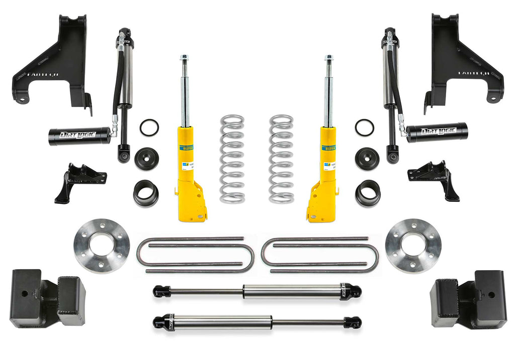 1.5″ Coil Assist Kit – Front Bilstein B6 Struts w/Dirt Logic 2.25 Resi Auxiliary Shocks &amp; Rear Dirt Logic 2.25 Shocks – K9011DL