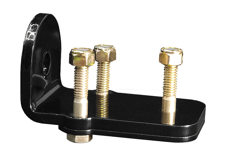 Whip L bracket with 3 holes for mounting