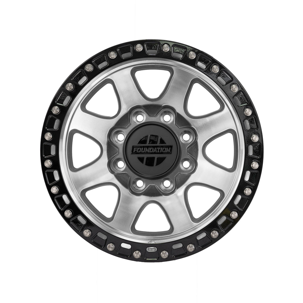Foundation Wheels 395 HD GMC/Chevy 8 Lug Specific Wheel