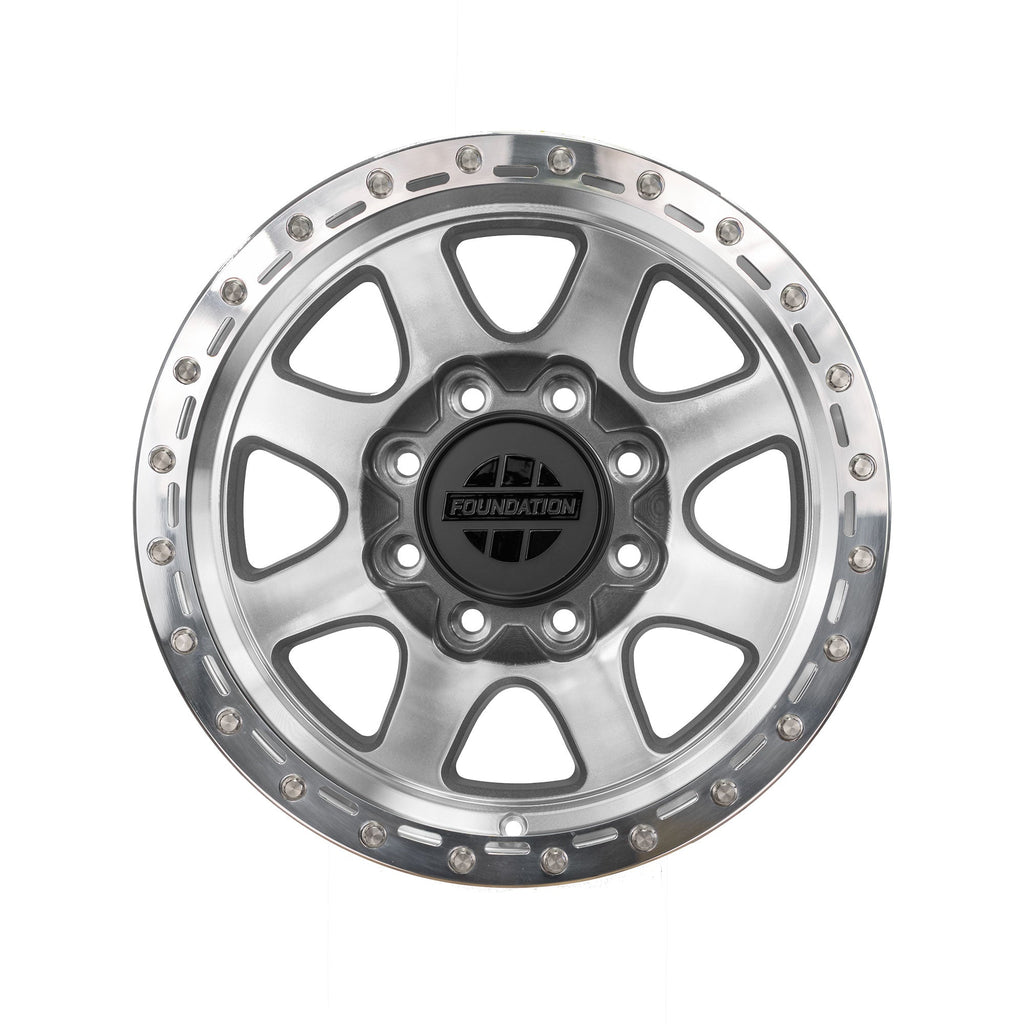 Foundation Wheels 395 HD GMC/Chevy 8 Lug Specific Wheel