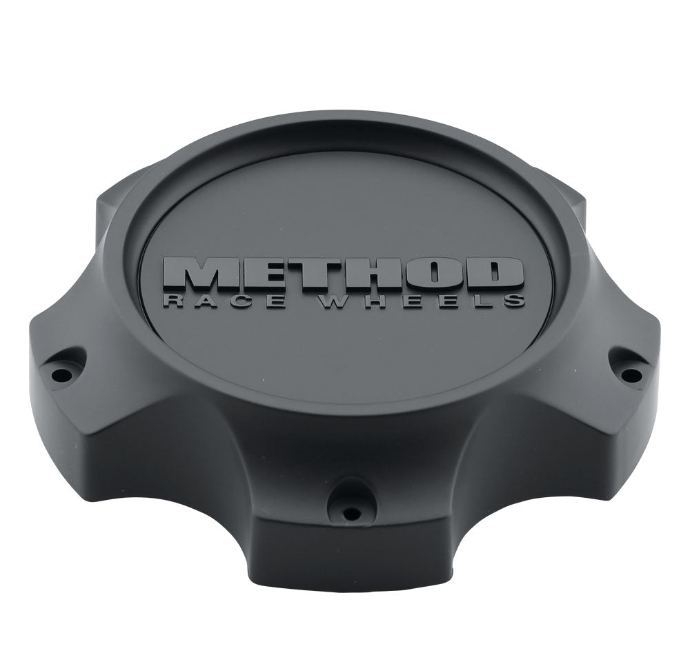 Center Cap | Screw-On | Black