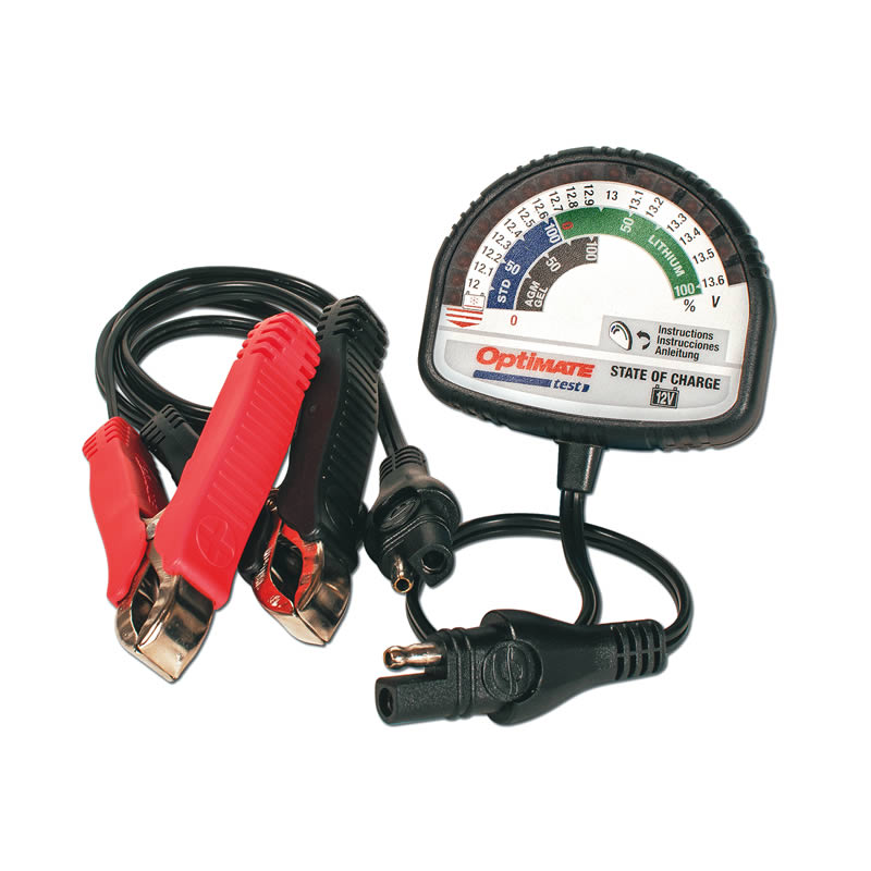 Optimate TS-127 Battery Tester, Pocket Size
