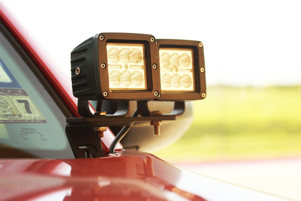 Ditch Light Bracket Extensions | Pair