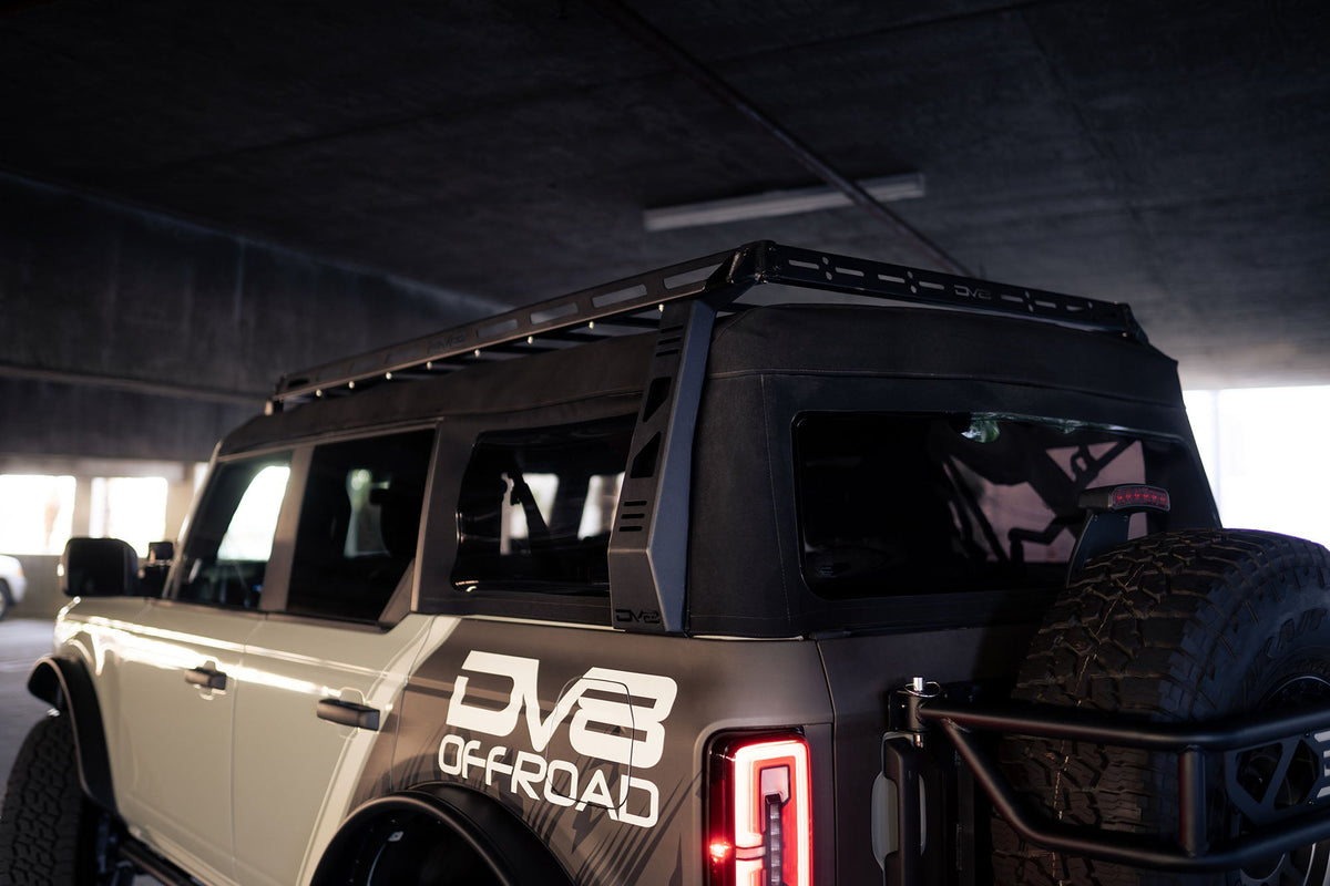 2021-2025 Ford Bronco | 4-Door Soft Top Roof Rack