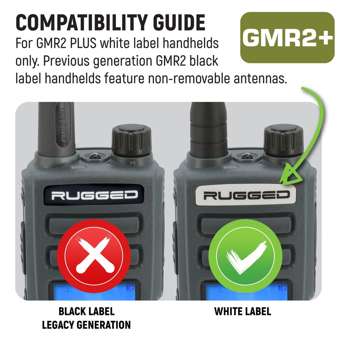 Replacement Antenna for GMR2 PLUS, GMR5, GMR5-X