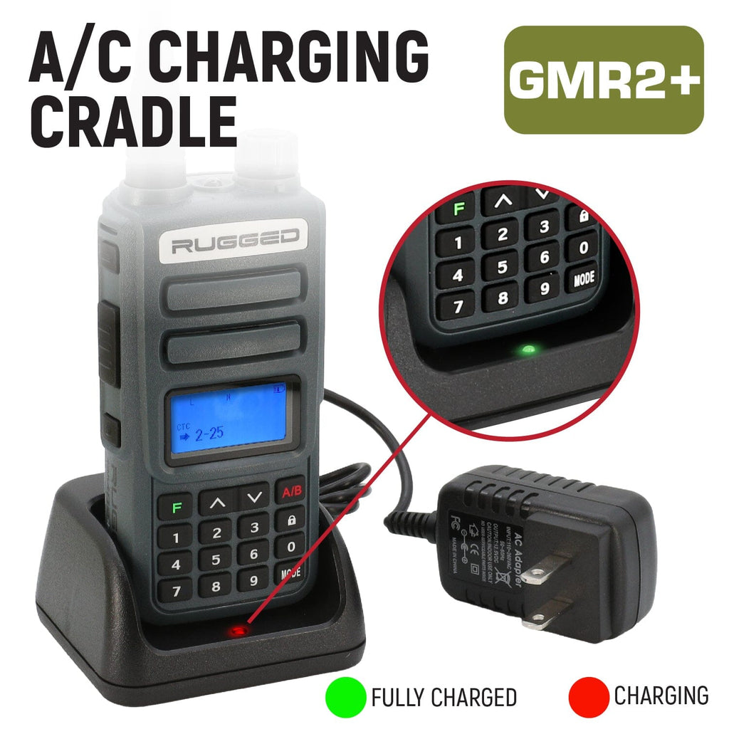 GMRS and FRS Handheld Radio - Model GMR2-PLUS - CLEARANCE