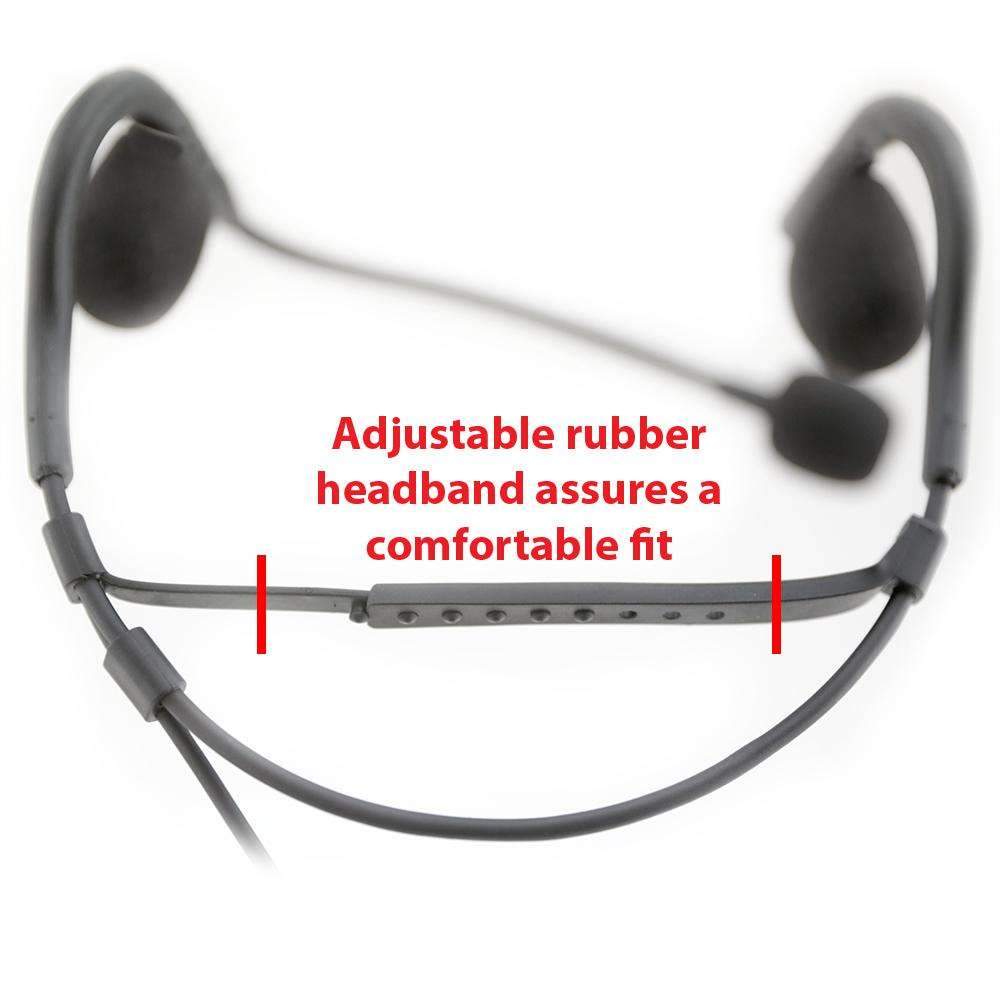Ultralight Headset for Handheld Radios - Model H10 - CLEARANCE