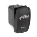 Waterproof Rocker Switch with Blue Backlight - CLEARANCE