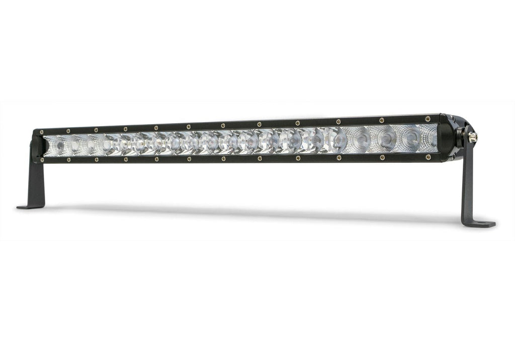 Single Row LED Light Bar with Chrome Face