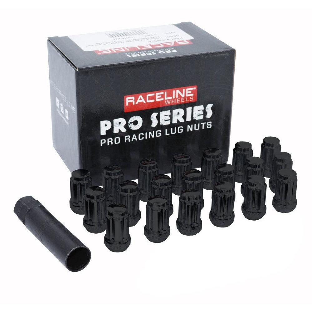 L73804BKANV 1/2 BLACK SPLINE 5 LUG INSTALL KIT NO VALVE STEMS