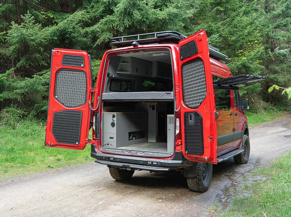 Sprinter Van Rear Door Molle Panels