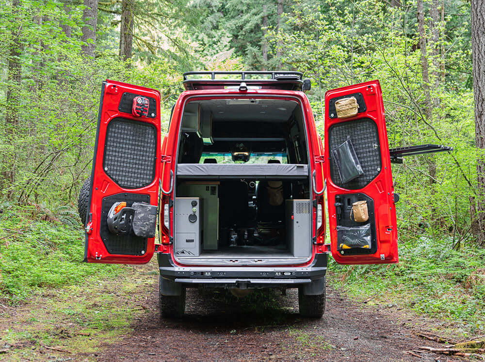 Sprinter Van Rear Door Molle Panels