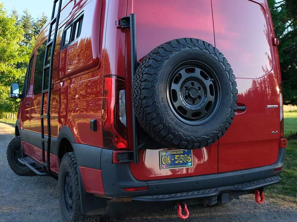 Sprinter Van Rear Tire Carrier