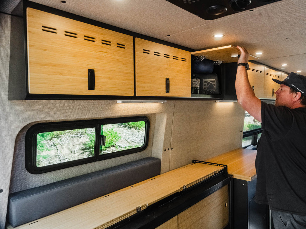 Sprinter Van 40" Shallow Upper Cabinet