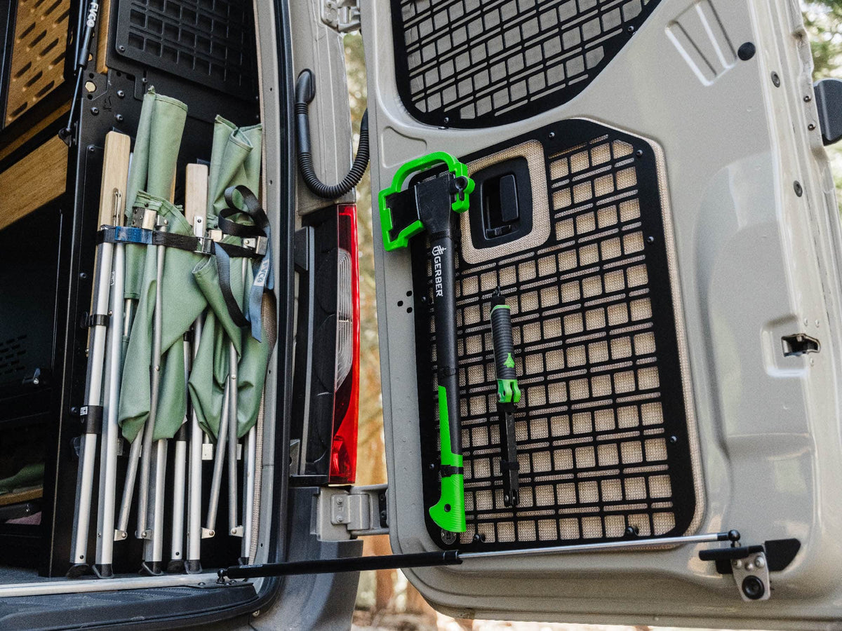 Sprinter Van Rear Door Molle Panels