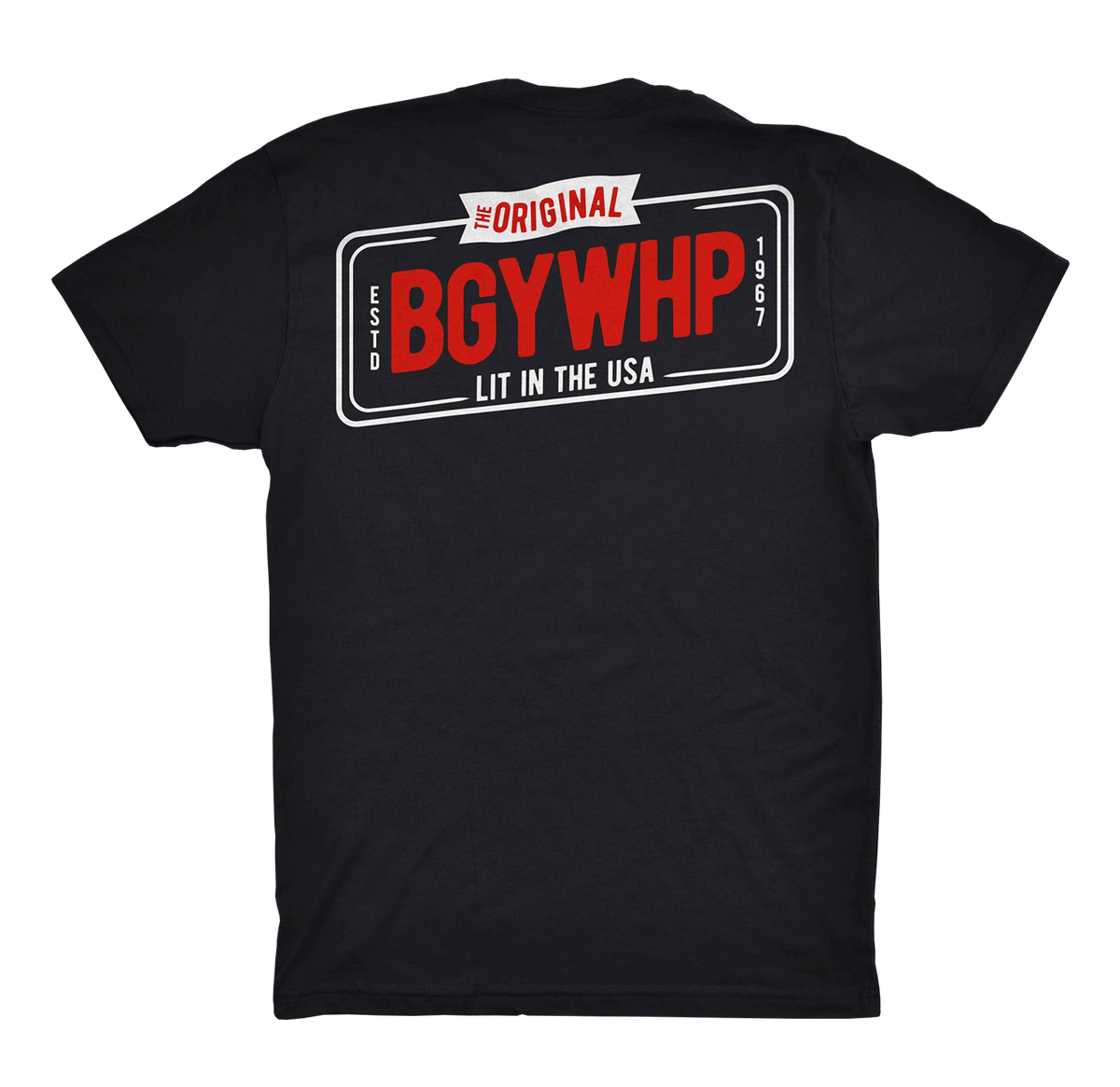 BUGGY WHIP® INC. T-SHIRT - BWPLATE