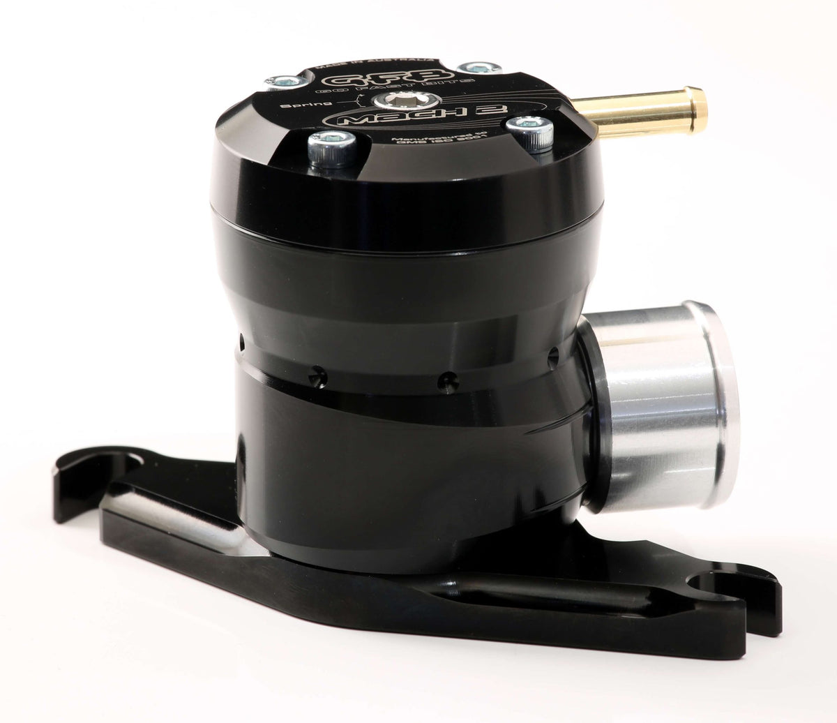 GFB Part Number T9100 Mach 2 TMS diverter valve close up view