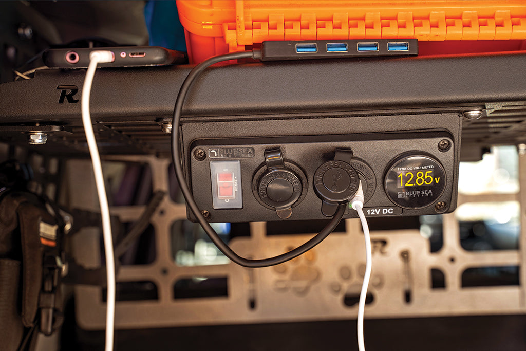 The 12 Volt | Blue Sea Systems 12v Accessory Panel Mount