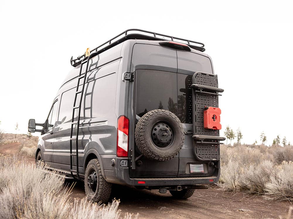 Transit Rear Tire Carrier