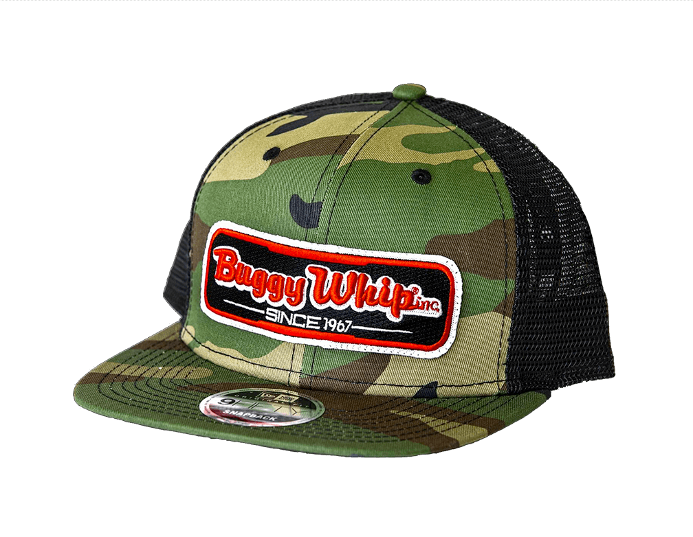 New Era® Trucker Camo Mesh Buggy Whip® Inc. Hat