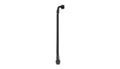 Vibrant 12in PTFE Hose Assy w/8AN Female Fittings Straight/90 Deg