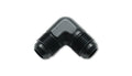 Vibrant -16AN 90deg Flare Union Fitting - Aluminum