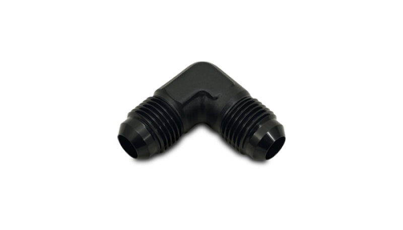Vibrant -16AN 90deg Flare Union Fitting - Aluminum