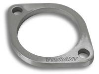 Vibrant 3-Bolt T304 SS Exhaust Flanges (2.5in I.D.) - 5 Flange Bulk Pack