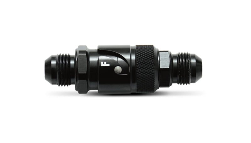 Vibrant -4AN Quick Release Fitting with Viton Seal - Aluminum