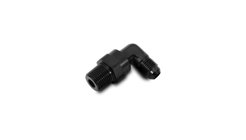 Vibrant Male AN to Male NPT 90 Degree Swivel Adapter -6 AN to 1/2in NPT
