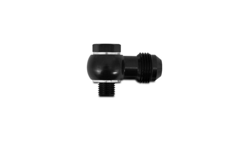 Vibrant Single -6AN 3/8-20 Aluminum Male Banjo Adapter Assembly