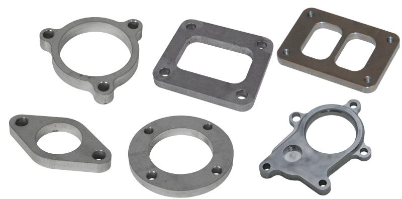 Vibrant T304 SS Exh Manifold Flange for GM LS1/LS2/LS3/LS6/L92 motor 3/8in Thick (SOLD IN PAIRS)