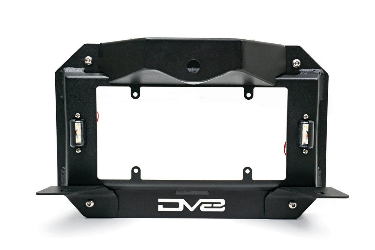 2018-2024 Jeep Wrangler JL Spare Tire Delete with Light Mounts
